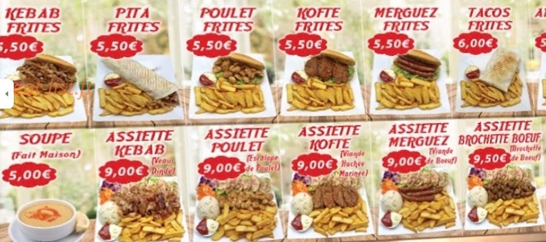 Le kazdal — carte page 1