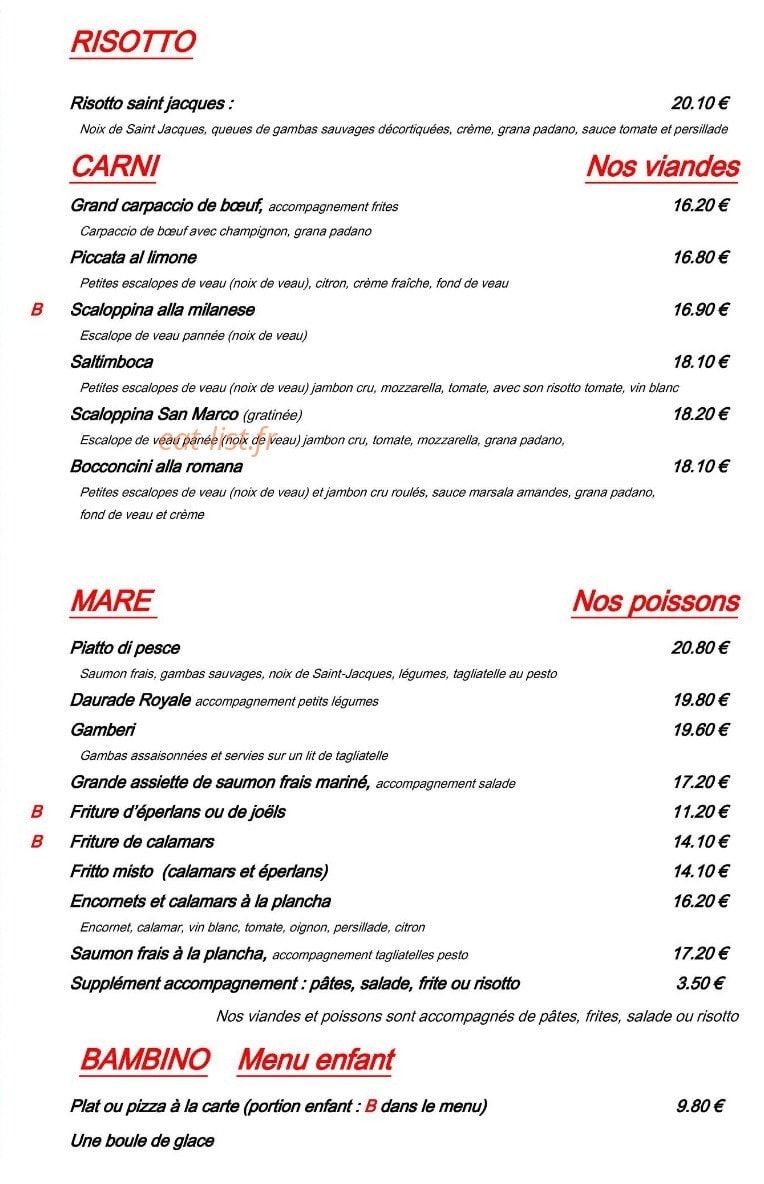 Le San Marco — carte page 4