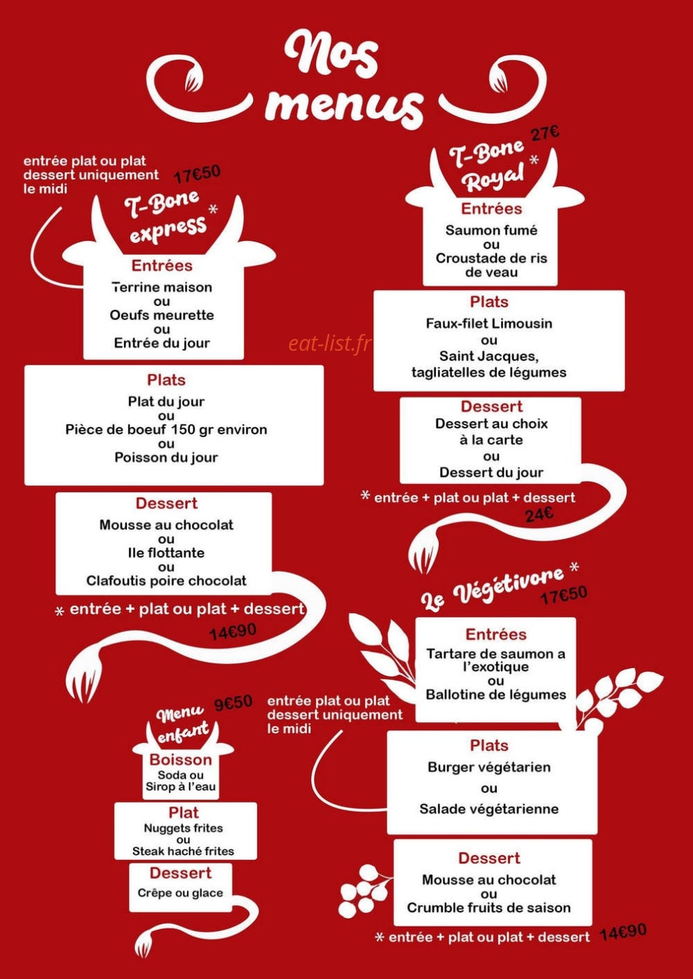 Le T Bone — carte page 4
