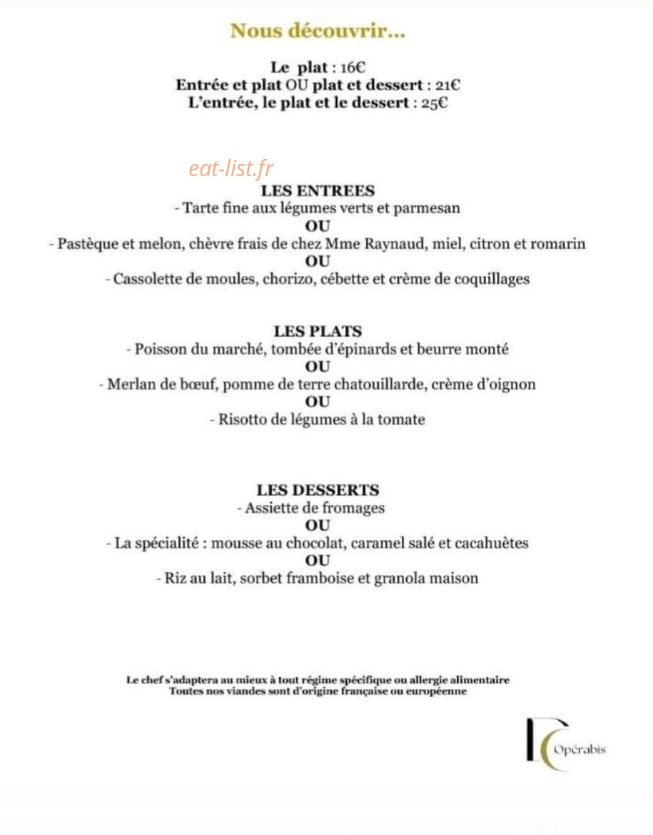 Opérabis — carte page 1