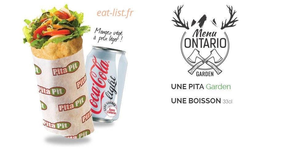 Pita Pit — carte page 10