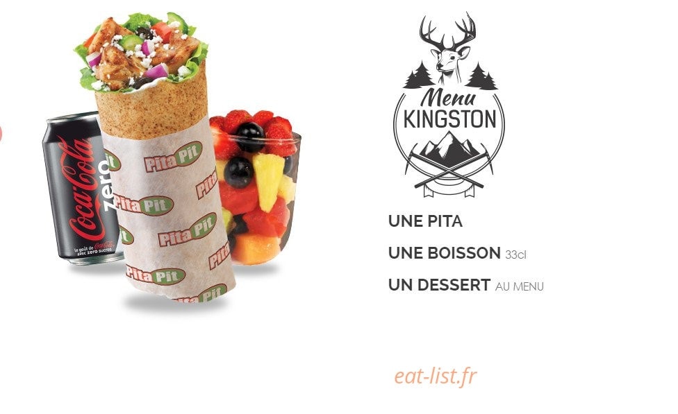 Pita Pit — carte page 9
