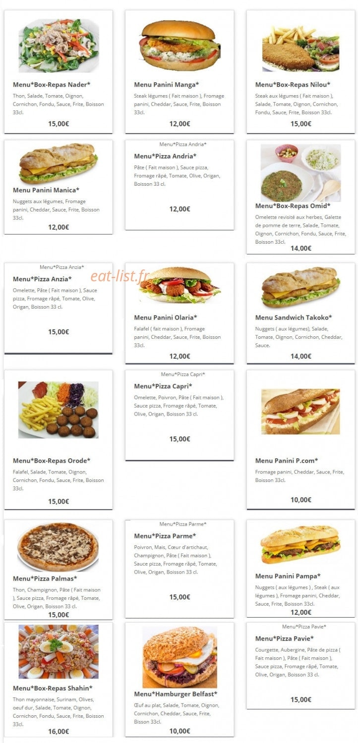 Relais de Bière — carte page 22