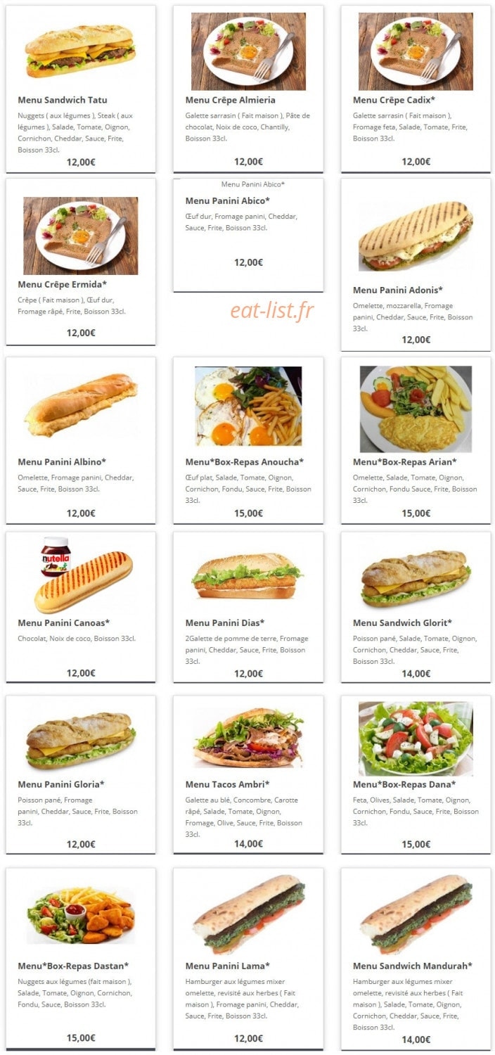Relais de Bière — carte page 21