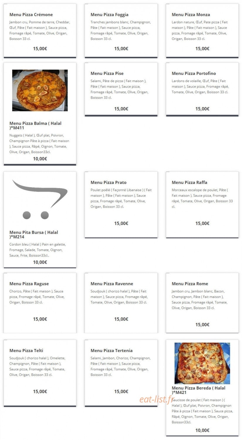 Relais de Bière — carte page 1