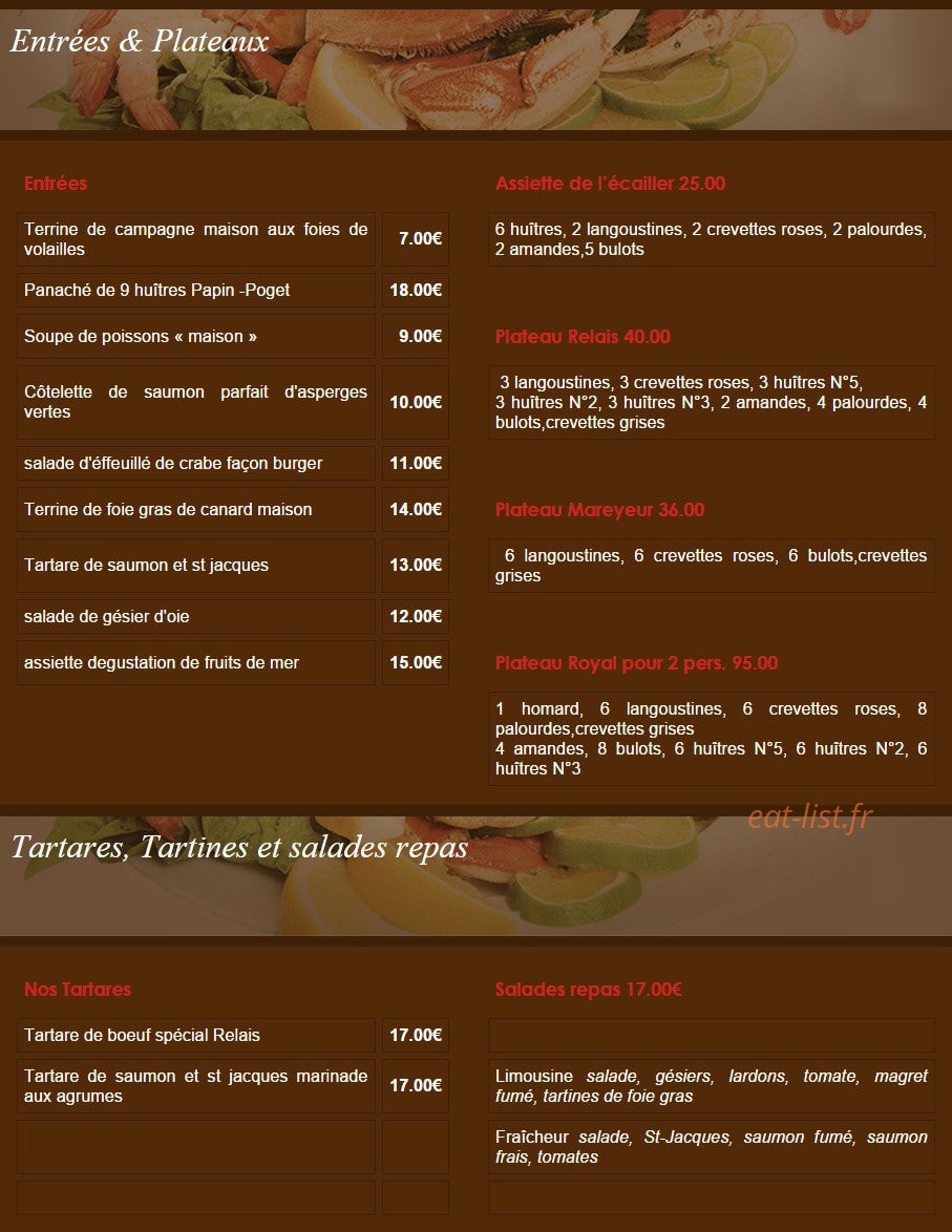 Relais Limousin — carte page 2