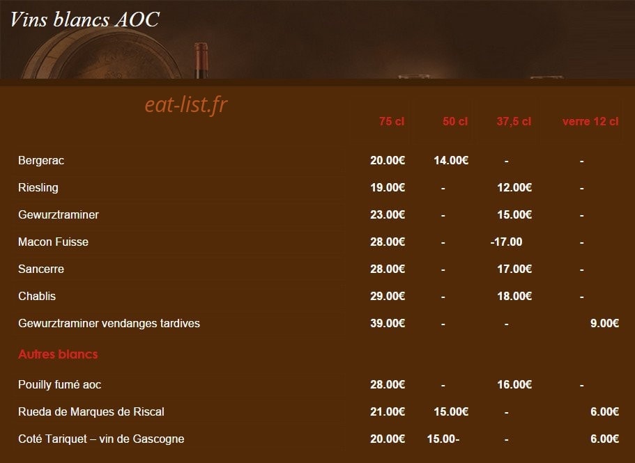 Relais Limousin — carte page 6