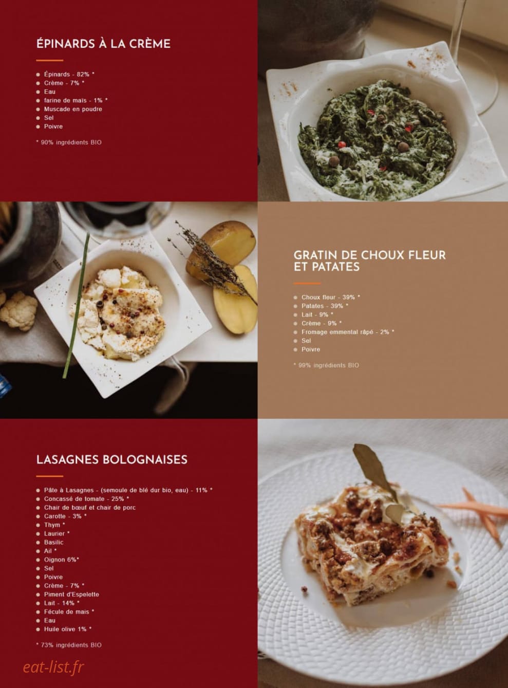 Carte et menu de Rôtisserie Coq Frit' à Limoges — Les plats page 2