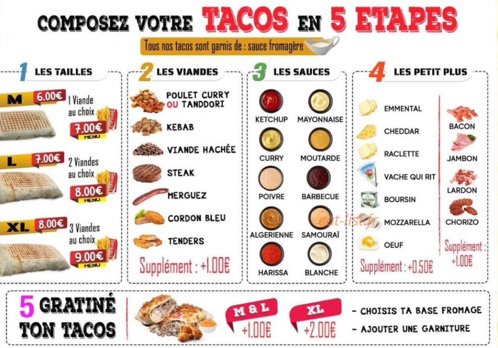 Snap food — carte page 4