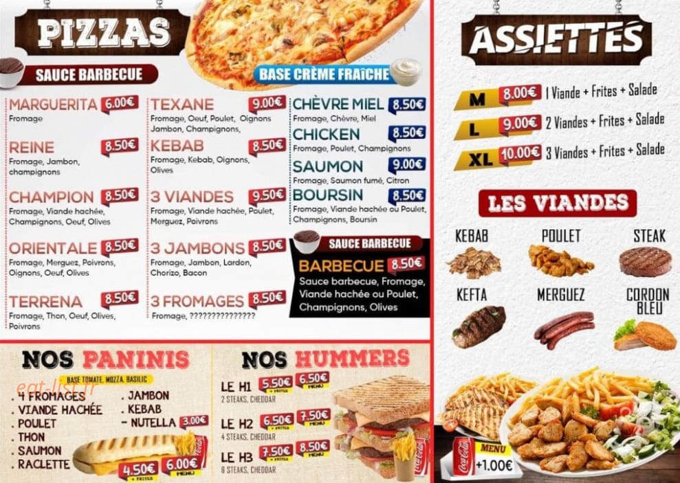Snap food — carte page 3