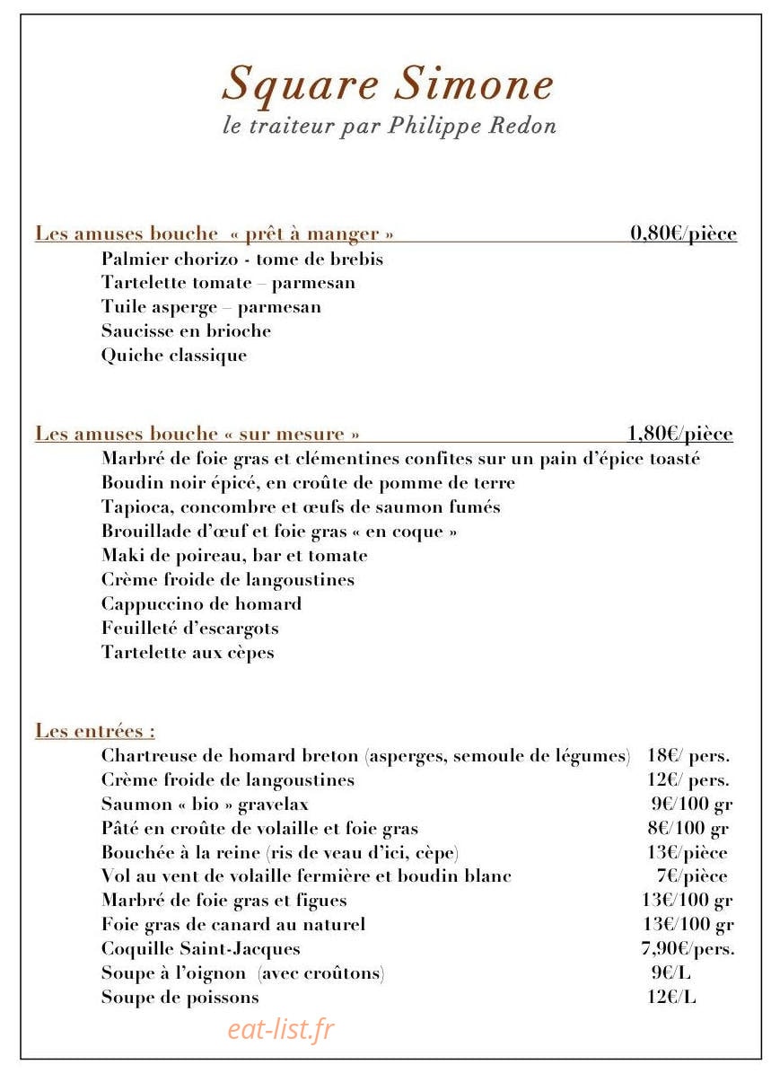 Square Simone — carte page 1