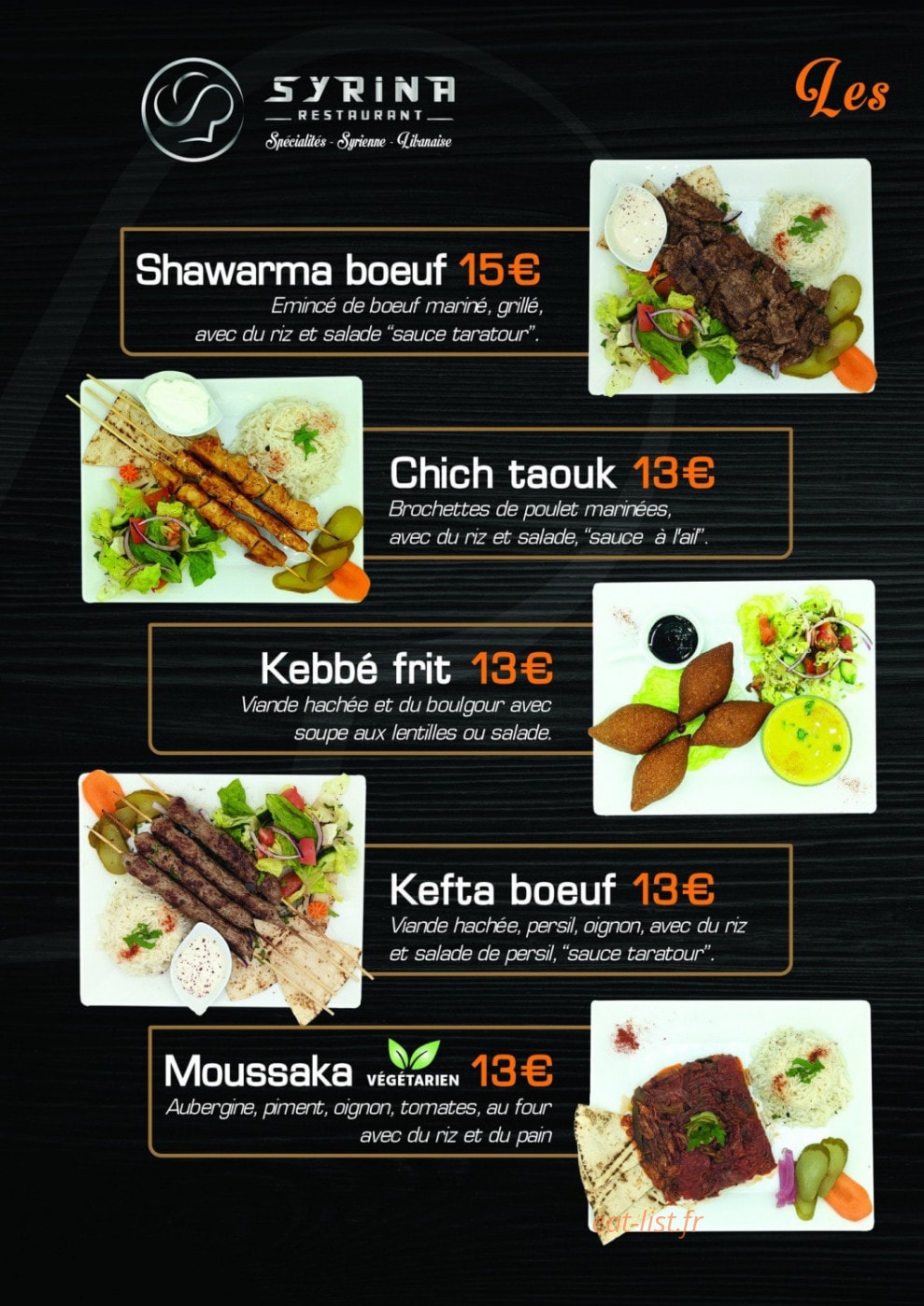 Syrina — carte page 5
