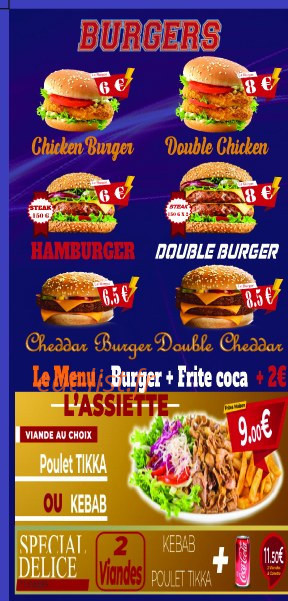 The Food World — carte page 2