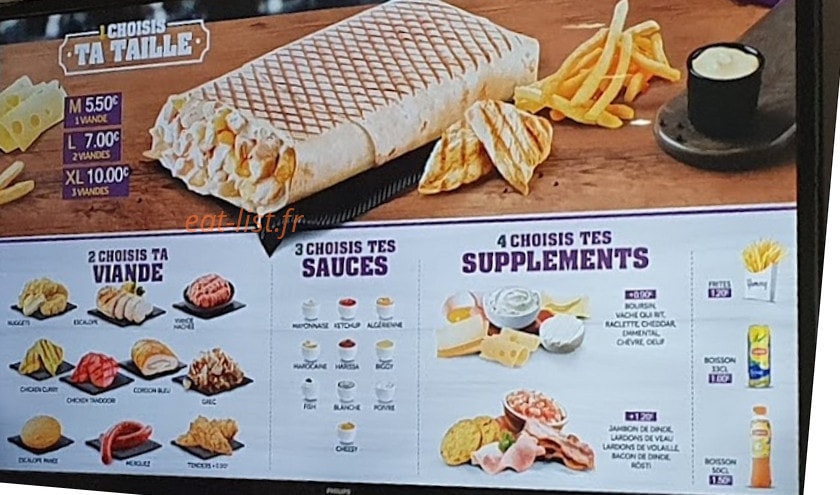 Yummy — carte page 2
