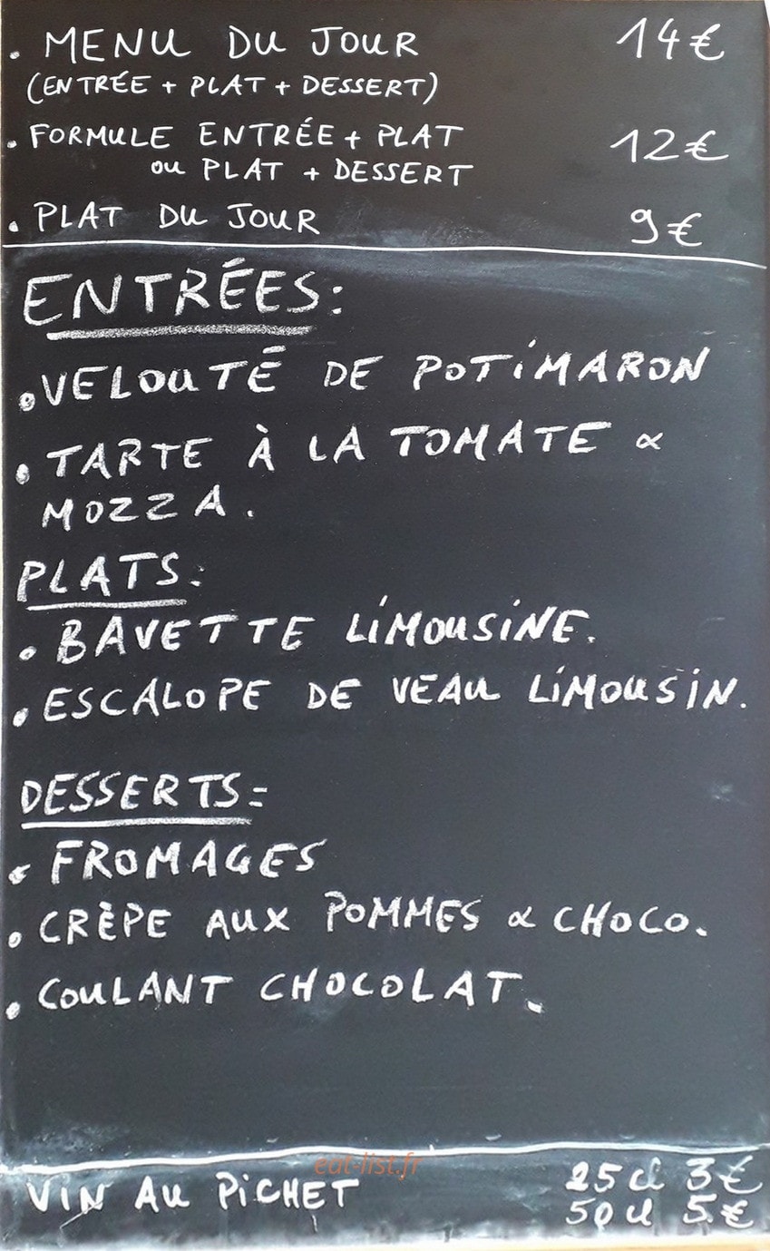 Le Quatre — carte page 1