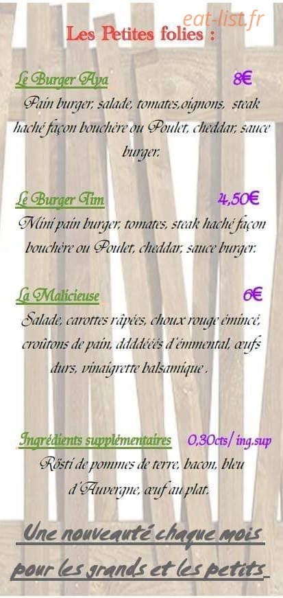 La Malle Bouffe — carte page 3
