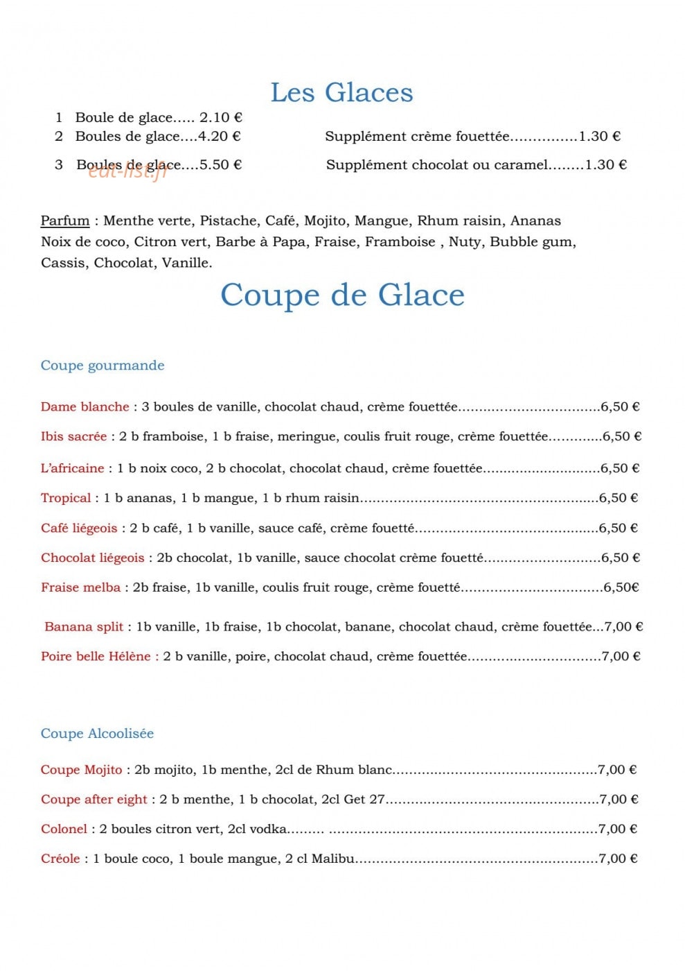 Le Cheyenne — carte page 5