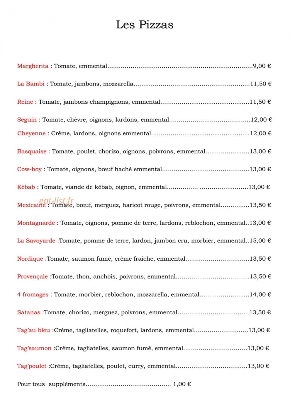 Le Cheyenne — carte page 6