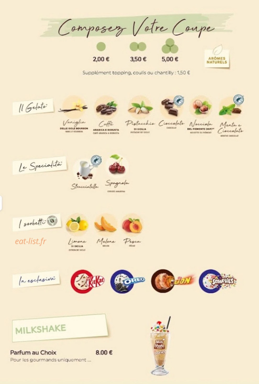 Au bord des plaisirs — carte page 3