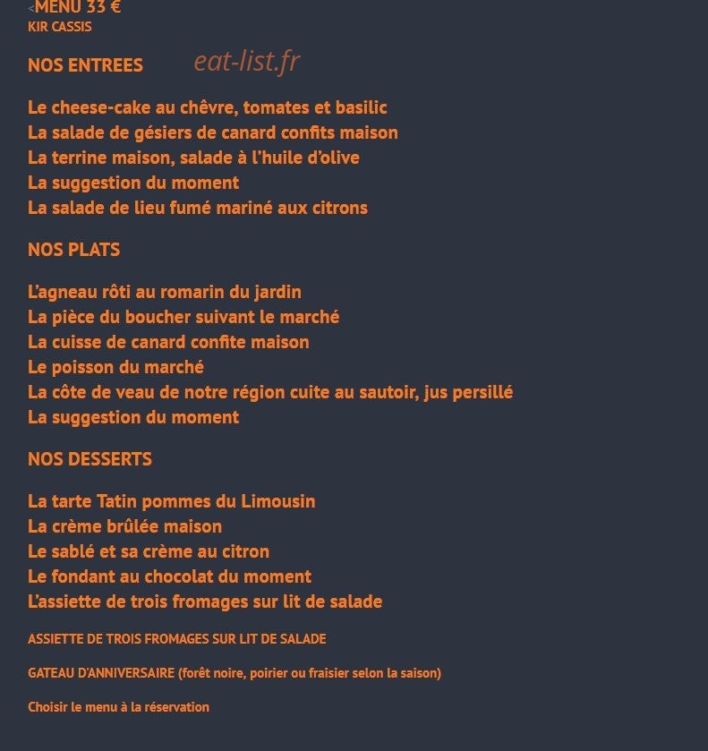 Le Plaisance — carte page 3