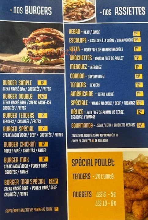 Chicha kebab Casablanca — carte page 5