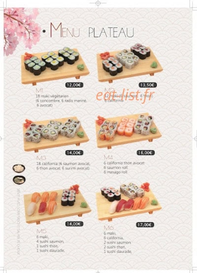 ICHIBAN — carte page 9