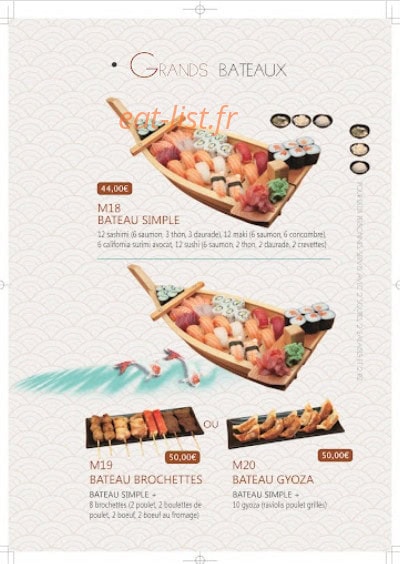 ICHIBAN — carte page 10