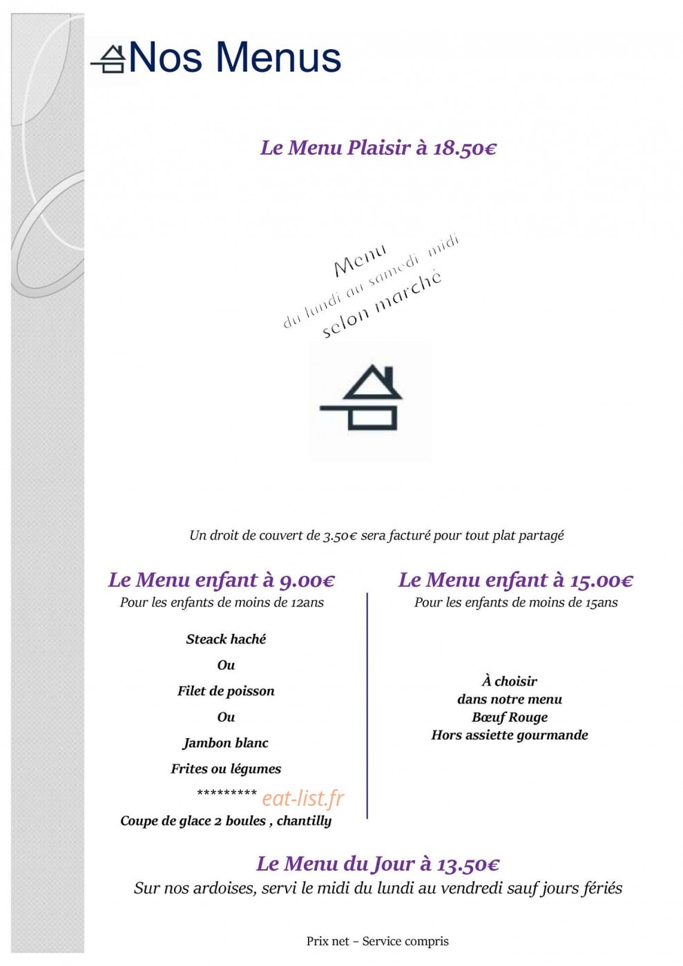 Le boeuf rouge — carte page 3