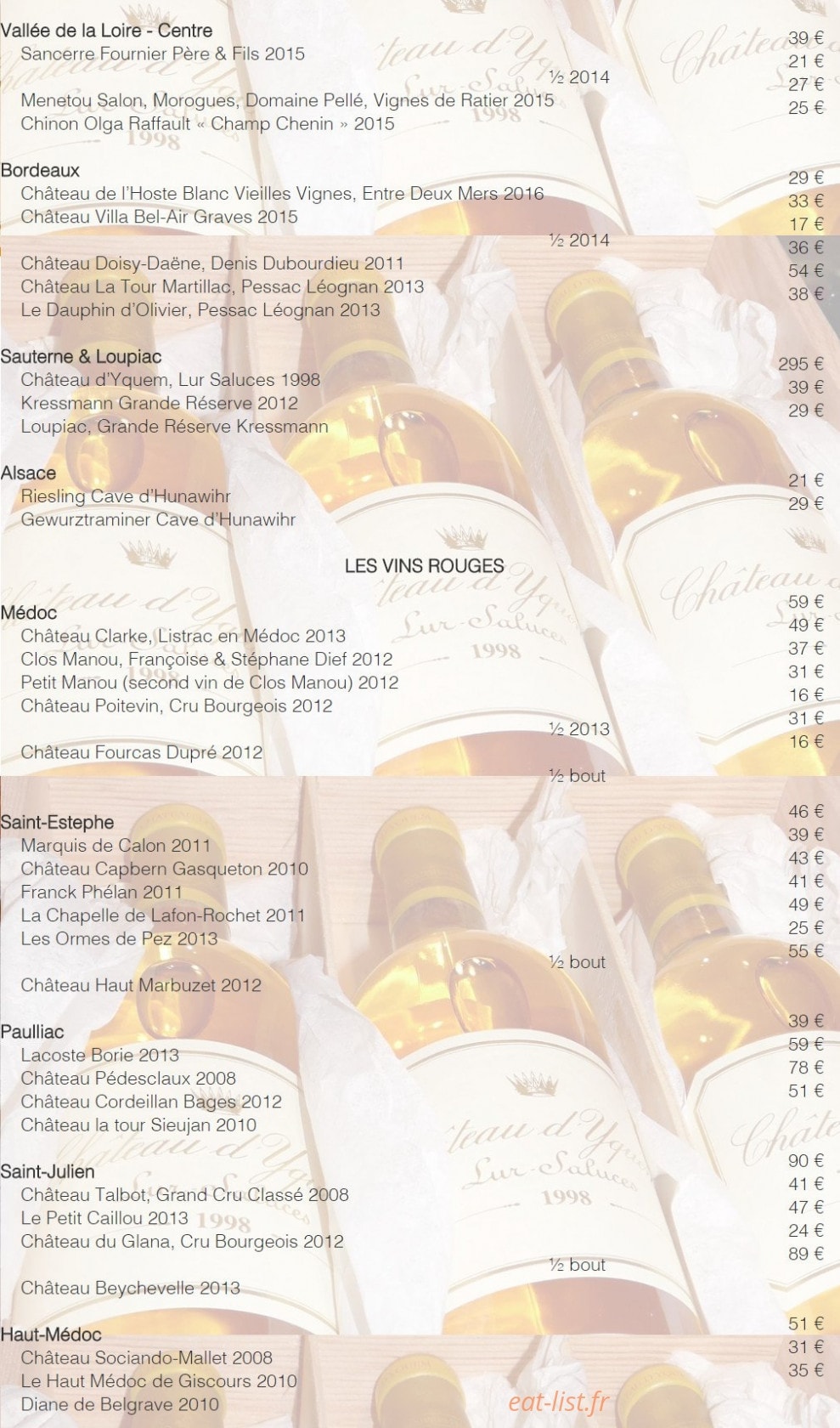 Le Relais de Comodoliac — carte page 7