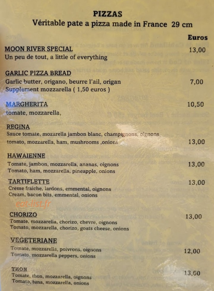 Moon River — carte page 1