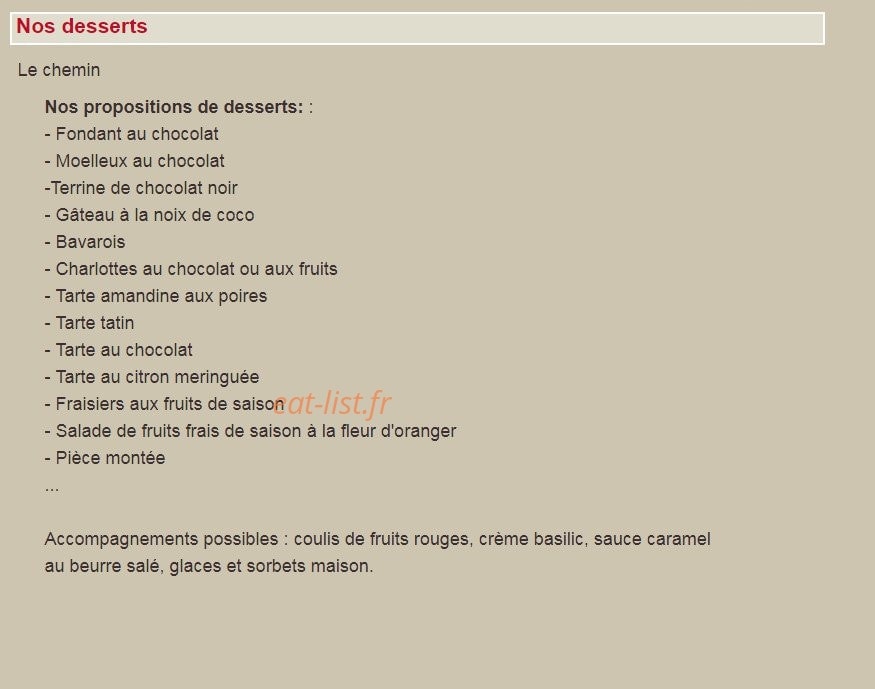 Le chemin — carte page 2