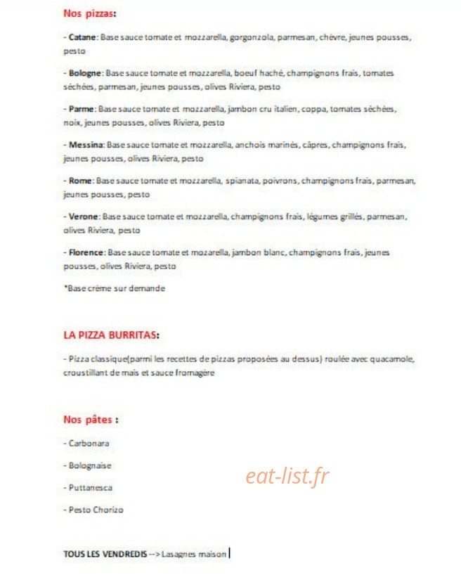 Ô Bella — carte page 3