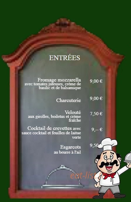 La Taverne de Montbrun — carte page 1