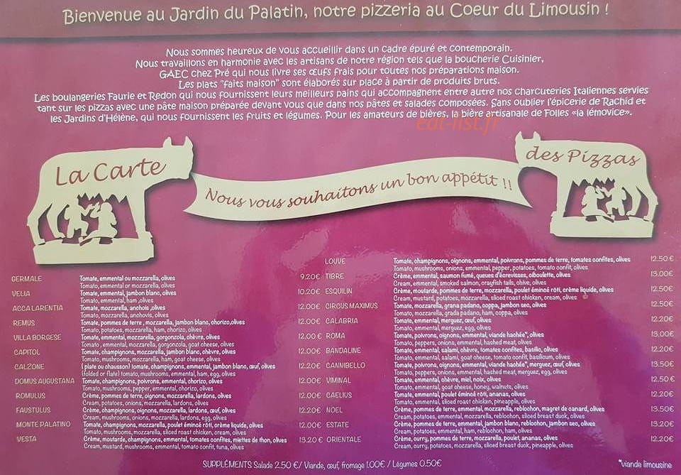 Le jardin du Palatin — carte page 1