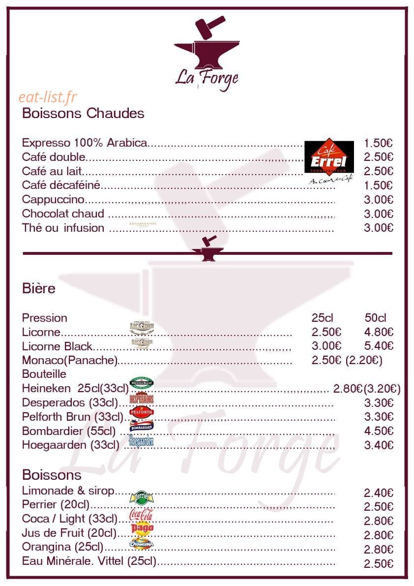 La Forge — carte page 5