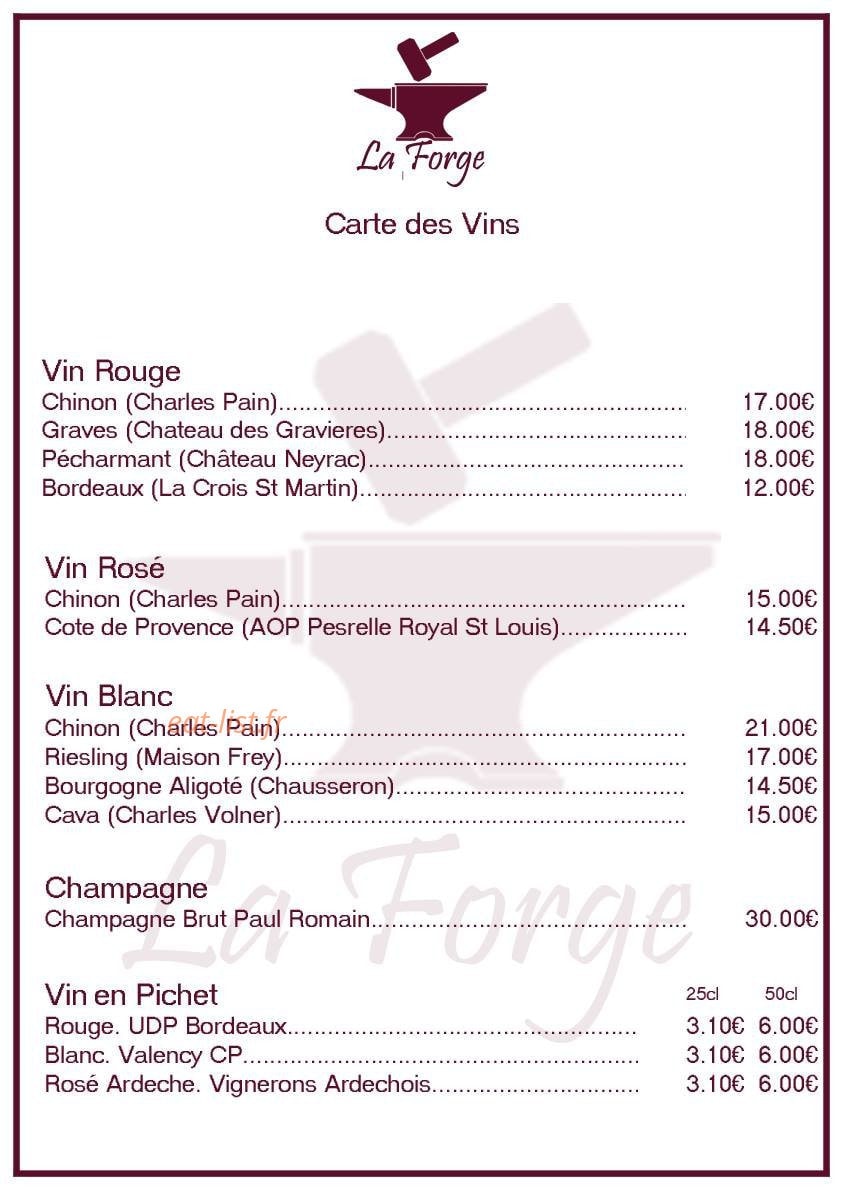 La Forge — carte page 7