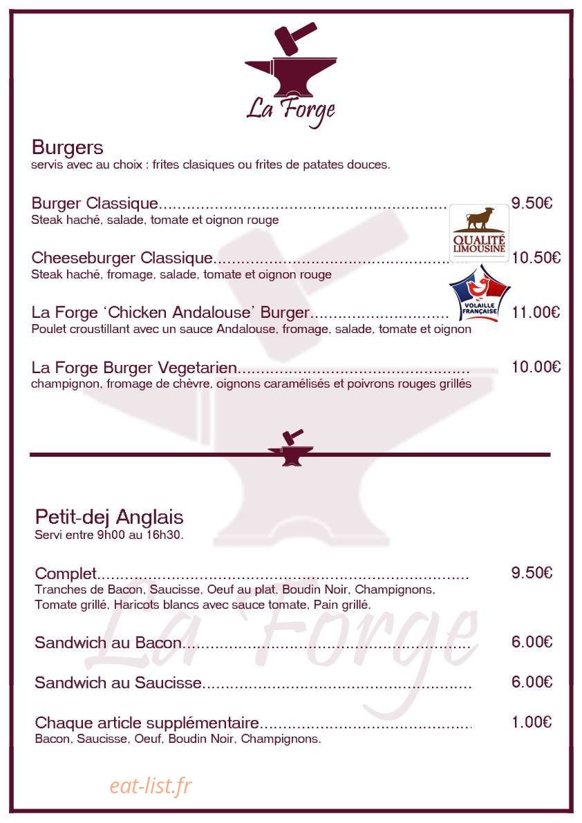 La Forge — carte page 4
