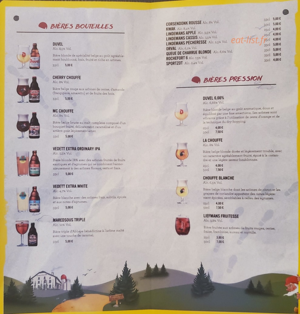 Au Deux demi n'Oeuf — carte page 8