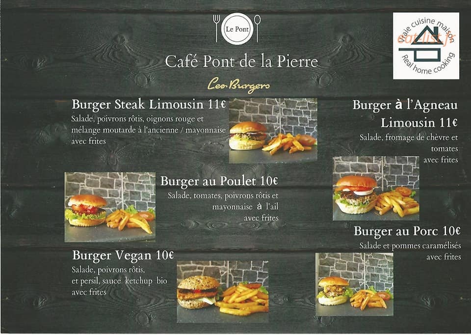Café Pont de la Pierre — carte page 3