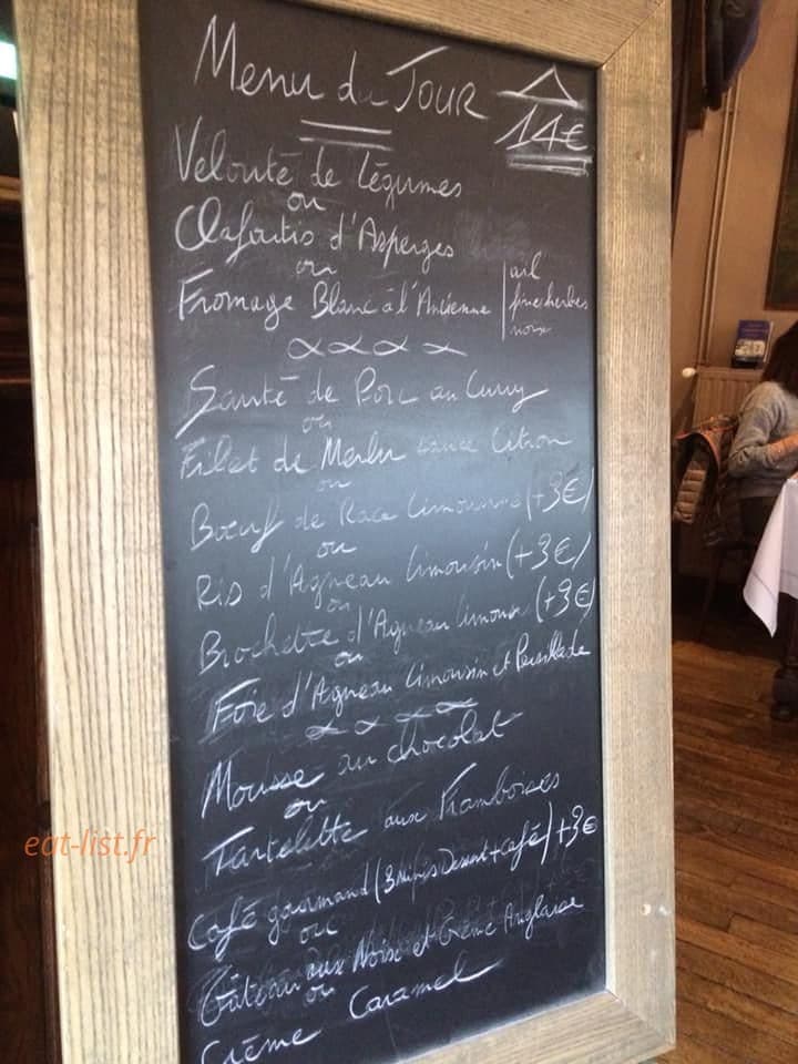 Le Cheval Blanc — carte page 1