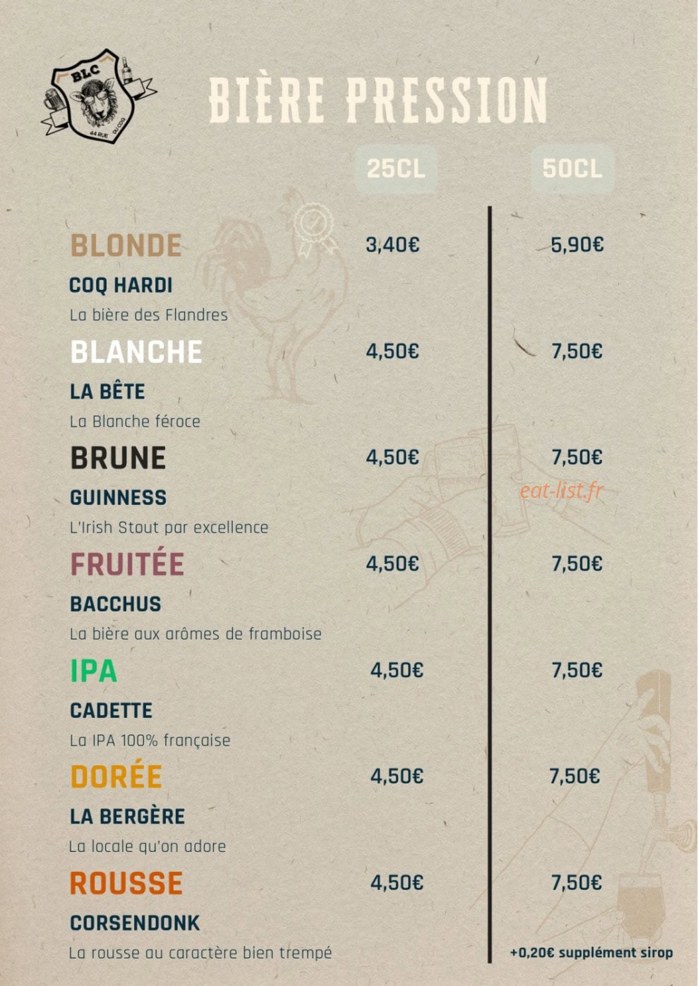 Ô Bellachon — carte page 8