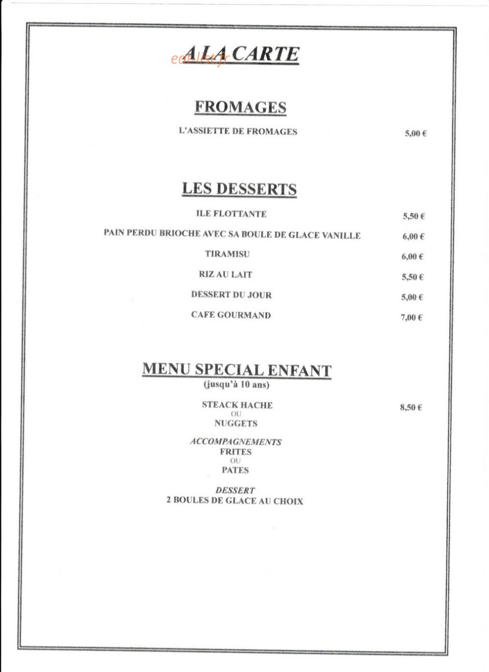 La cacahuète — carte page 3