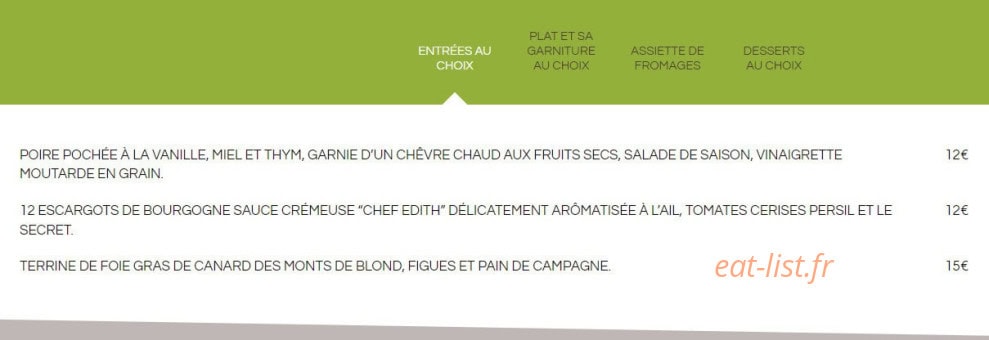 Douce Demeure — carte page 4