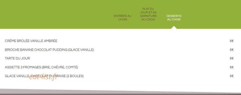 Douce Demeure — carte page 10