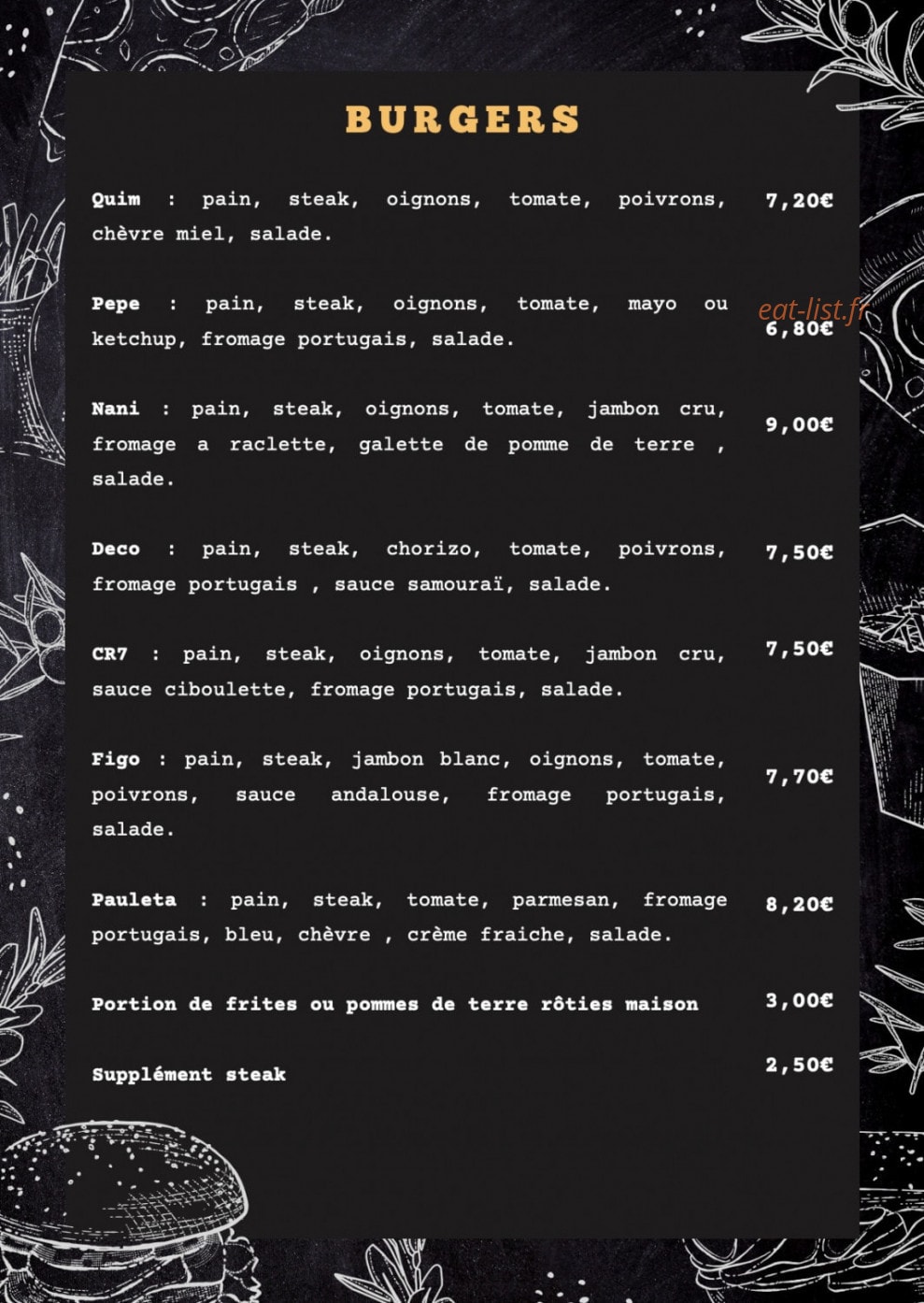 Alegria — carte page 1
