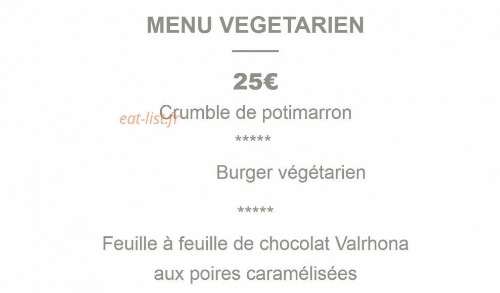 Le Relais Saint Jacques — carte page 5