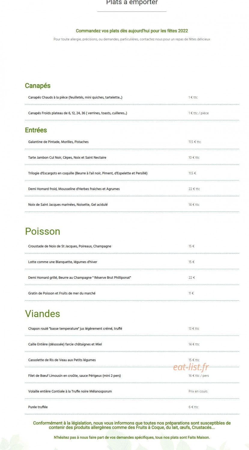 Le Kaolin — carte page 1