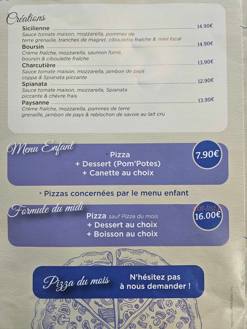 La Riviera — carte page 2
