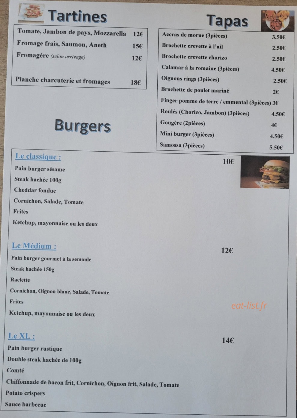 Les 3 Arches — carte page 1