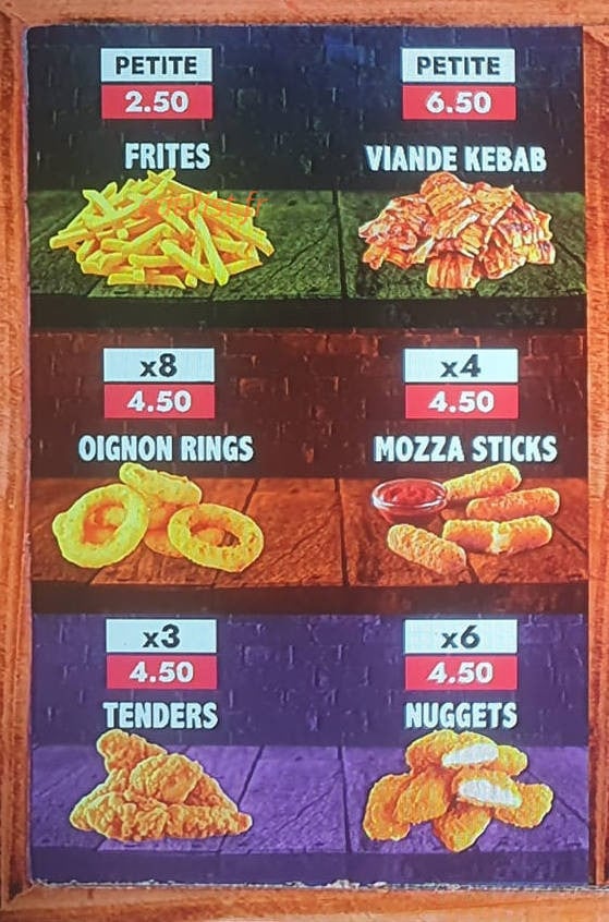 Dounia Kebab — carte page 6